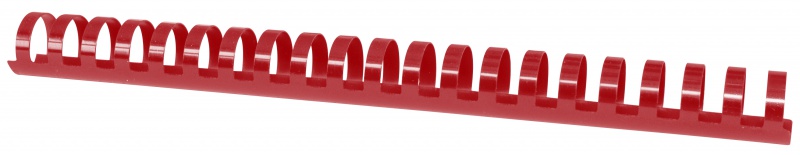 Пружина пластикова червона d-25мм OFFICE PRODUCTS 20242515-04 , 50 шт/уп